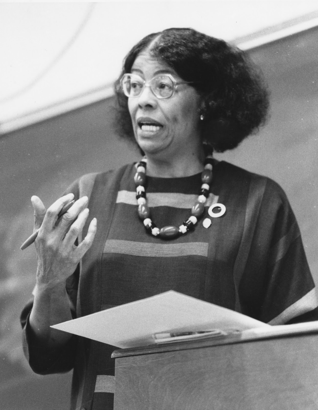 Wilkinson became the first full-time female African-American faculty member at UK. Photo courtesy of UK Special Collections.