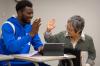 For her unmatched compassion and dedication, Keiko Tanaka was recently recognized on ESPN2 during the “Extra Yard for Teachers” segment. Mark Cornelison | UK Photo.